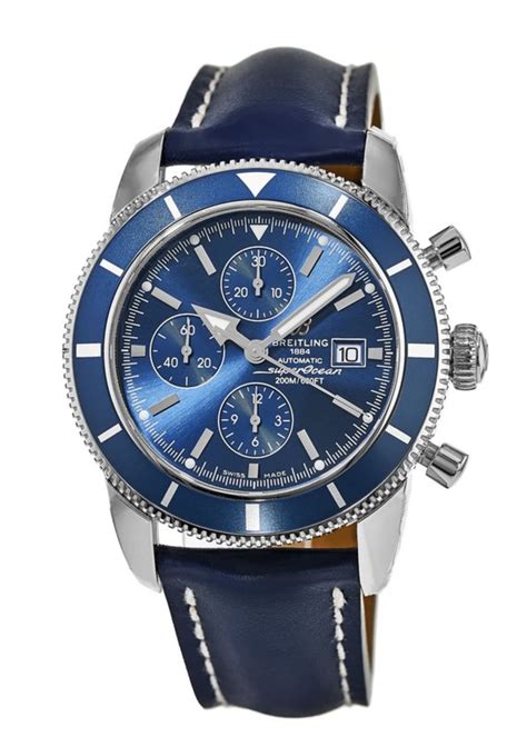 breitling superocean lederarmband